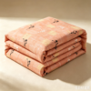 Nias Peace is Home 100% Cotton Double Bedsheet Set (Design 8029)