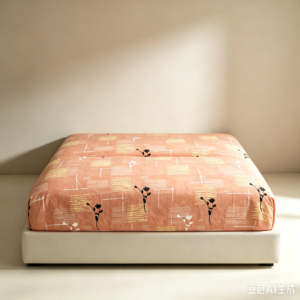 Nias Peace is Home 100% Cotton Double Bedsheet Set (Design 8029)